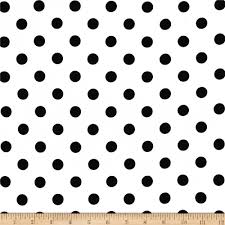 Black And White Polka Dot Fabric By The Yard Cotton Jersey Knit Polka Dots White Black From Fabricdotcom This Cotton Jersey Knit Fabric Has A Soft Hand Polka Dots Duvet Cover Pattern Pattern Comforters