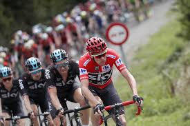 (chris froome riding to the finish of stage 19 on his teammate geraint thomas' bike after he crashed in the rain.reuters/kenzo tribouillard). Chris Froome Tests Positive And Cycling History Repeats Itself The New York Times