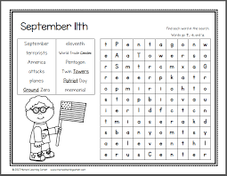On february 2, it is believed that the groundhog comes out of his burrow. September Word Search Packet Mamas Learning Corner