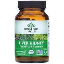 Organic India Liver Kidney 90 Vegetarian Caps Iherb Organic India Organic Supplements Healthy Liver
