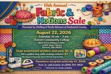 15th Annual Fabric and Notions Sale