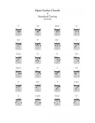 Guitar Chords Charts Printable Guitar Chord Chart Blues