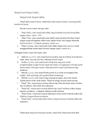 Waqaf lazim (م) atau tanda waqaf mim. Waqaf Dan Waqaf Jibril Pdf