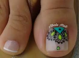 ¿uñas decoradas que combinen con todo? Unas Decoradas De Los Pies Mandalas