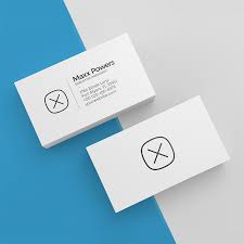 Elegant professional plain black modern metal look business card. 3 Light Business Cards Linepeak