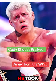 Cody Rhodes Leaving