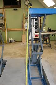 In Floor Scissor Lift Install The Garage Journal Board With Images Garage Car Lift Garage Accessories Garage Decor