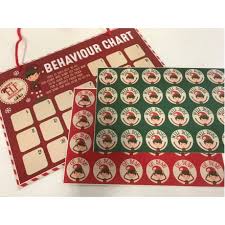 Xmc0250 Elf Behaviour Chart 43455 Christmas Kitchen