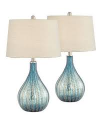 Pacific Coast Blue And Grey North Glass Table Lamps Set Of 2 Reviews Home Macy S Table Lamp Sets Glass Table Lamp Lamp Sets