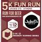 5K Beer Run x Jackie O's (Athens, OH)| 2025 Ohio Brewery Running Series