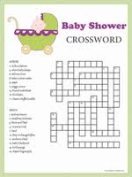 All crossword hobbyist users who want to keep their puzzles private can add a password to their puzzles on the puzzle screen, while logged in. Baby Shower Word Search