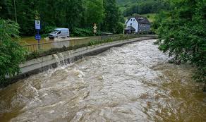 Officials in western germany thursday said severe flooding overnight. 13xqcnhejlxkfm