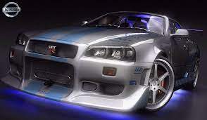 nissan skyline gt r r34 from 2 fast 2 furious nissan skyline skyline gtr nissan skyline gtr