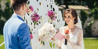 In front of our friends and family gathered here i promise to love and cherish you throughout the good times and bad times. How To Write Your Wedding Vows With Examples To Be Inspired By