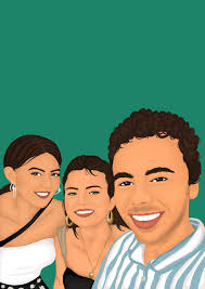 Custom Detailed Portrait Illustration Custom Portrait Framed Custom Gift  From Photo Personalised Portrait Gift Digital Portrait Drawing Gift