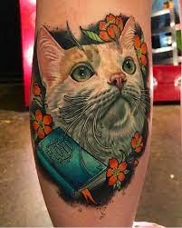 Explore over 350 million pieces of art while connecting to fellow artists and art enthusiasts. Tattoo Uploaded By Megan Massacre Had Such A Fun Time Tattooing This Cutie Named Floyd Yesterday At My Studio Grit N Glory Cat Cattoo Cattattoo 400363 Tattoodo