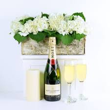 We offer free local same day flower delivery and free local same day gourmet gift delivery. Champagne Flowers Heavenly Scents Flowers Candle Gift New York Blooms