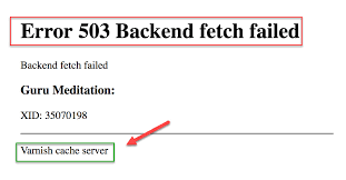Try again a bit later. Solved Magento 2 Error 503 Backend Fetch Failed With Varnish Cache Magento 2 Tutorial