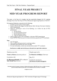 We provide sample resume for mechanical engineering freshers with complete guideline and tips to prepare a well formatted resume. Final Year Project Report Format Pdf