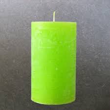 ( 4.9 ) out of 5 stars 10 ratings , based on 10 reviews current price $39.99 $ 39. 12cm X 7cm Lime Kiwi Green Solid Colour Rustic Pillar Candles