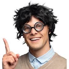 Blauwe Nerd Carnavalskostuums kopen?