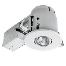 Globe Electric 4 In Sleek Directional White Recessed Lighting Kit 90440 The Home Depot Artwork Spotlight Ebay