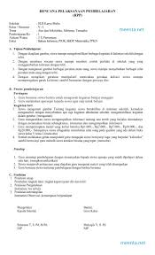 Contoh rpp 1 lembar mode daring kelas iii (3) sd/mi tahun 2020. Merdeka Belajar Contoh Rpp K13 Slb 1 Lembar