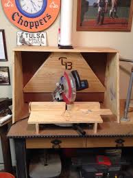 Homemade Sawdust Hood Connected To Attic Dust Vac Works Great With Miter Saw And Joiner Router Table Etc Mitre Saw Station Miter Saw Dust Collection System