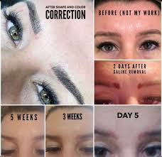 Brittany always tries her best not to put a client in this situation. How To Remove Eyebrow Makeup Tattoo Saubhaya Makeup