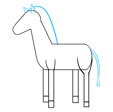 Start by creating two slanted almond shaped eyes. How To Draw A Zebra Really Easy Drawing Tutorial