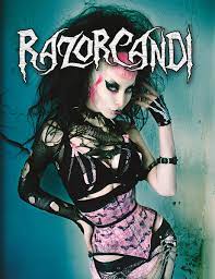 RazorCandi: Gothic Punk Deathrock Tattoo Pinup Icon – Zinetastic! – serving  the future of publishing and self-expression