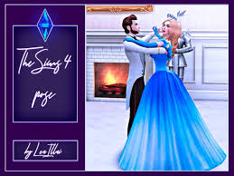 Sims 4 couple dance animation #2 (extended version). Sims 4 Cc Custom Content Pose Pack Leaillai S Waltz Dance Pose Ts4 Waltz Dance Dance Poses Sims 4