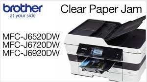 After the download process is complete, please. Brother Mfc J6920dw How To Clear Paper Jam Error Youtube