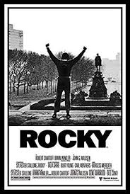 Black And White Movie Posters Vintage Rocky 1 Movie Poster Sylvester Stallone Philadelphia Pa Boxing Talia Shire Burt Young Carl Weathers Burgess Meredith Underdog Hero Story Framed Graphic Art Rocky Poster Classic Movie Posters Movie Posters Vintage