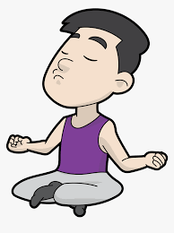 Clip Art Svg Free Stock Cartoon Pictures Of Meditation Hd Png Download Kindpng