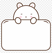 Two entertainers, a pianist and a singer preforming on stage. Cartoon Cute Animal White Rabbit Border Rectangle Dialog Cartoon Free Transparent Png Clipart Images Download