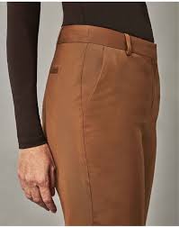 Women winter cashmere pants wide leg thicken wool long knitted casual trousers l. Camel Slim Leg Wool Blend Trouser Pure Collection