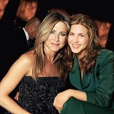 Then and Now Celebrity Photos of Stars Hanging Out With Younger Selves