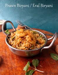 Prawn Biryani Eral Biryani Using Pressure Cooker Biryani Biryani Recipe Recipes