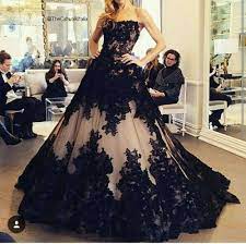 Online Buy Wholesale Black Sparkly Wedding Dresses From China Black Sparkly Wedding Dr Black Prom Dress Ball Gown Strapless Prom Dresses Prom Dresses Ball Gown