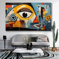 Tablou Canvas- Yellow eye – The Print Studio
