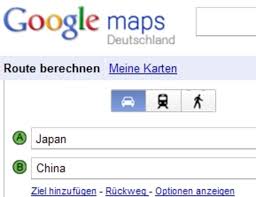 With maps, times, distance and miles. Sportliche Reise Mit Google Maps Routenplaner Von Japan Nach China Seelze Myheimat De