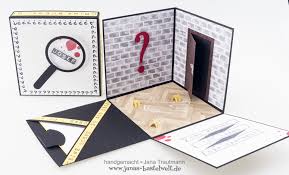 Krimi Explosionsbox Explosionsbox Explosion Box Anleitung Gutschein Selber Basteln