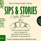 Sips & Stories Coffee Break at the Library
