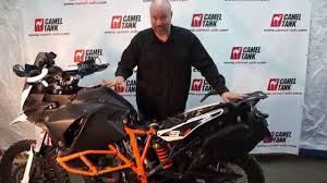 The ktm 1090 adventure r stares down anything in its path. Camel Tank Faq Youtube