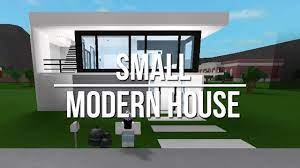 Roblox Welcome To Bloxburg Small Modern House 47k Youtube Small modern house speed build! roblox welcome to bloxburg small modern house 47k