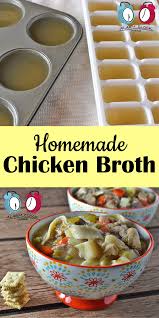 To substitute 1 cup of chicken broth you can use equal amounts of: Easy Homemade Chicken Broth My Fearless Kitchen