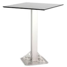 Room & board counter tables and bar tables are available in round, rectangular and square sizes. Contemporary High Bar Table Basic Folie Concept Granite Stainless Steel Square