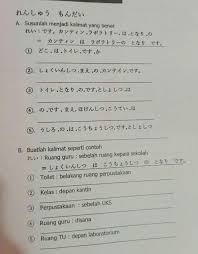1.7 siswa dalam bahasa jepang; Bantu Saya Menjawab Soal Di Atas Brainly Co Id