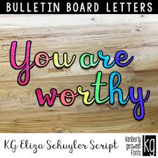 Free fonts » uncategorized » kg eliza schuyler script. Bulletin Board Letters Kg Eliza Schuyler Script By Kimberly Geswein Fonts